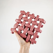 Load image into Gallery viewer, Woven Ceramic Trivet
