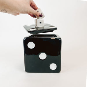 Dice Cookie Jar