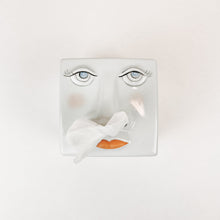 Load image into Gallery viewer, Ceramic Face Tissue Box
