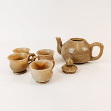 Load image into Gallery viewer, Stone Tea Pot Set
