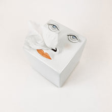 Load image into Gallery viewer, Ceramic Face Tissue Box
