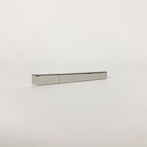 Silver Slim Stick Square Metal Lighter