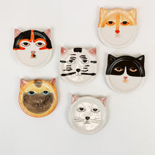 Load image into Gallery viewer, Ceramic Cat Coasters
